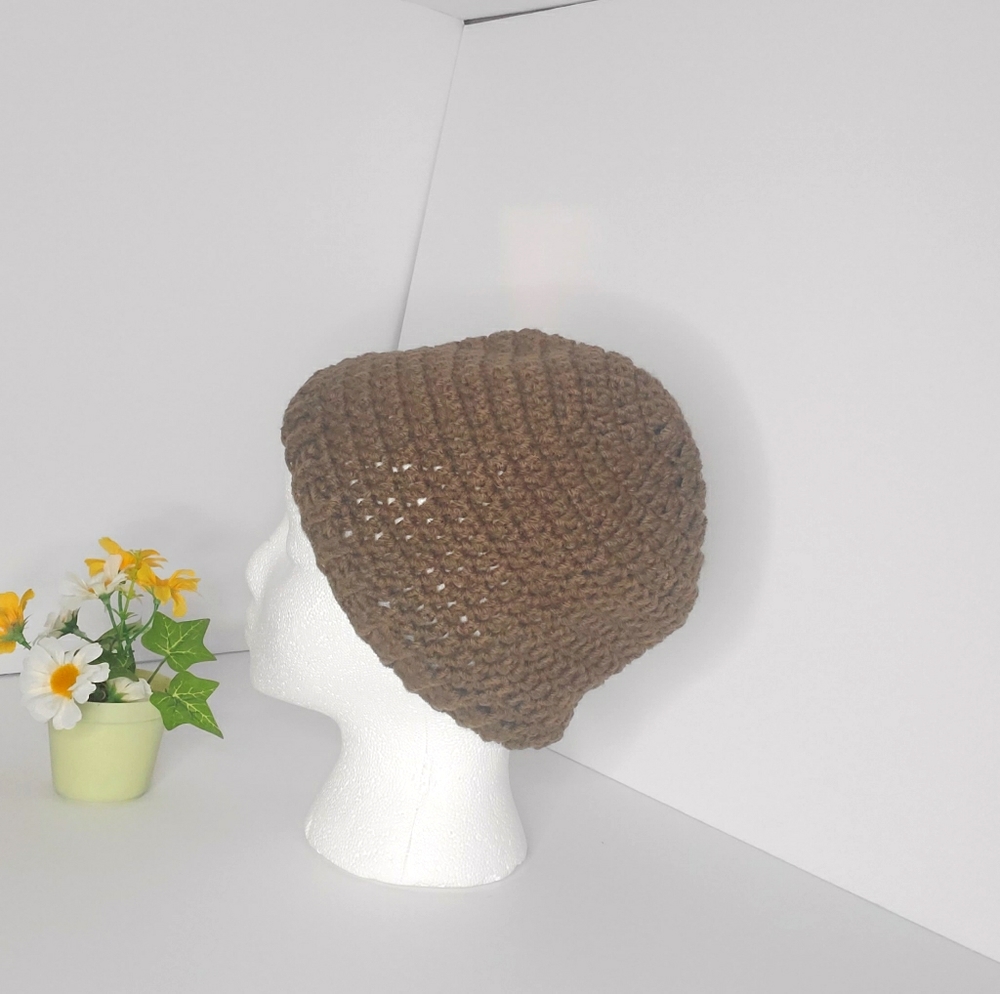 Sage beanie crochet